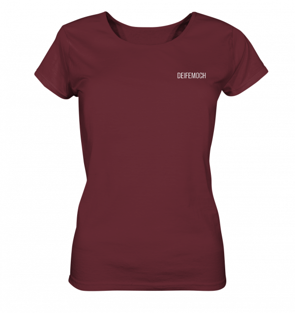 DEIFEMOCH - Uni Shirt - Ladies Organic Shirt (Print) – Bild 3