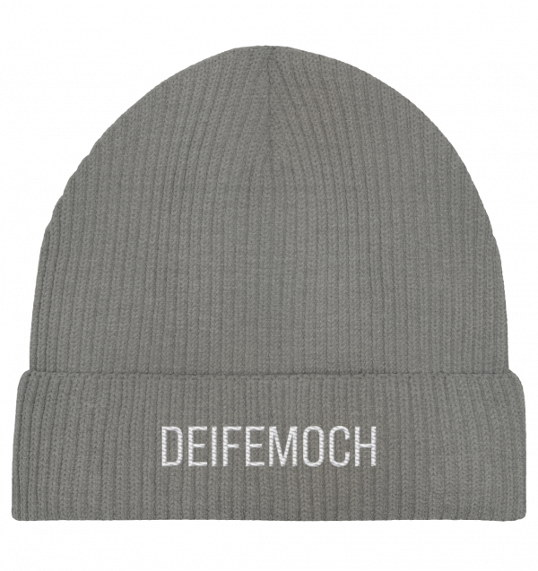 DEIFEMOCH Stick - Organic Fisherman Beanie – Bild 4